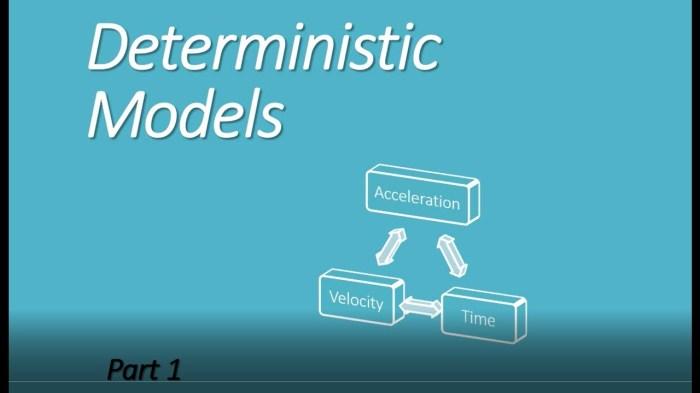 Apa Yang Dimaksud Dengan Sistem Deterministik