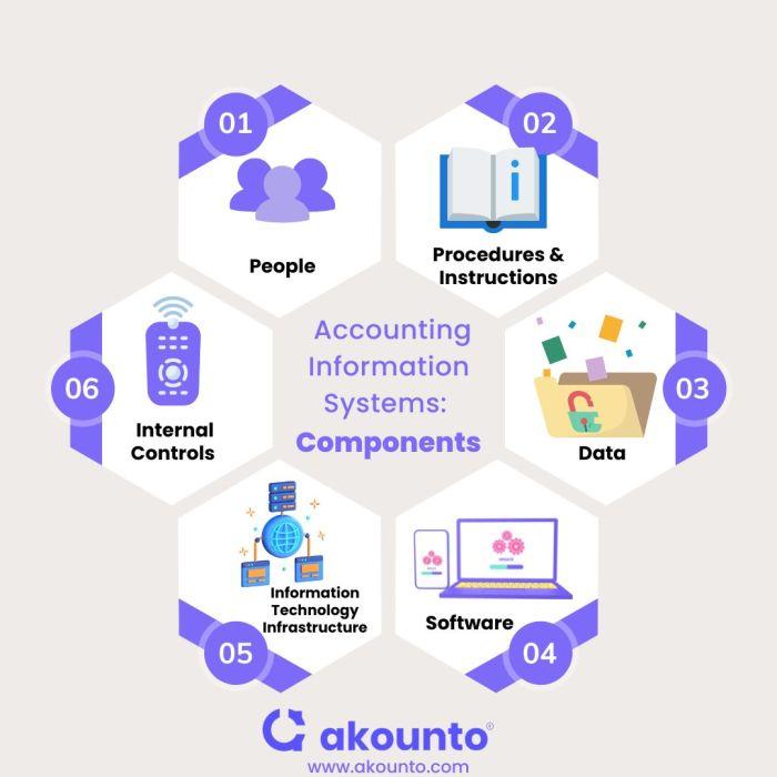 6 Komponen Sistem Informasi Akuntansi