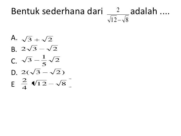 Trik Jitu Taklukkan Soal Matematika Sulit