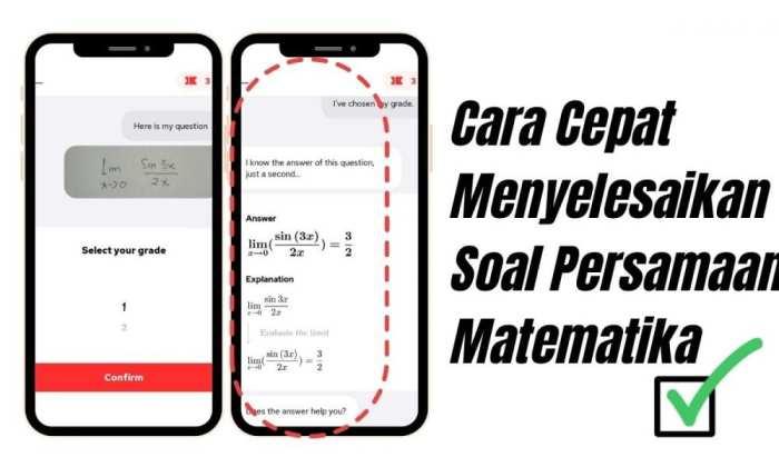 Cara Cepat Menyelesaikan Soal Matematika: Teknik dan Strategi Efektif