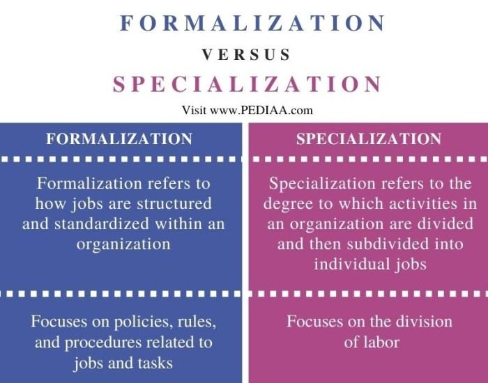 Pengertian dan Pengukuran Formalisasi dalam Organisasi