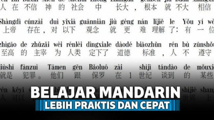 Metode Efektif Belajar Bahasa Mandarin untuk Sukses di Era Global