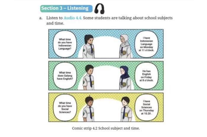 Kunci Jawaban Bahasa Inggris Kelas 7 Halaman 59, 60 Kurikulum Merdeka: Panduan Lengkap