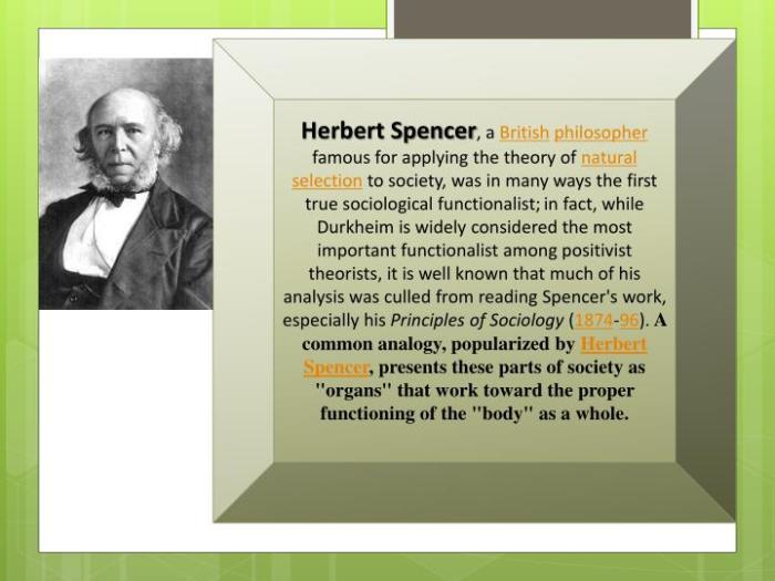 Penjelasan Teori Herbert Spencer dan Contohnya