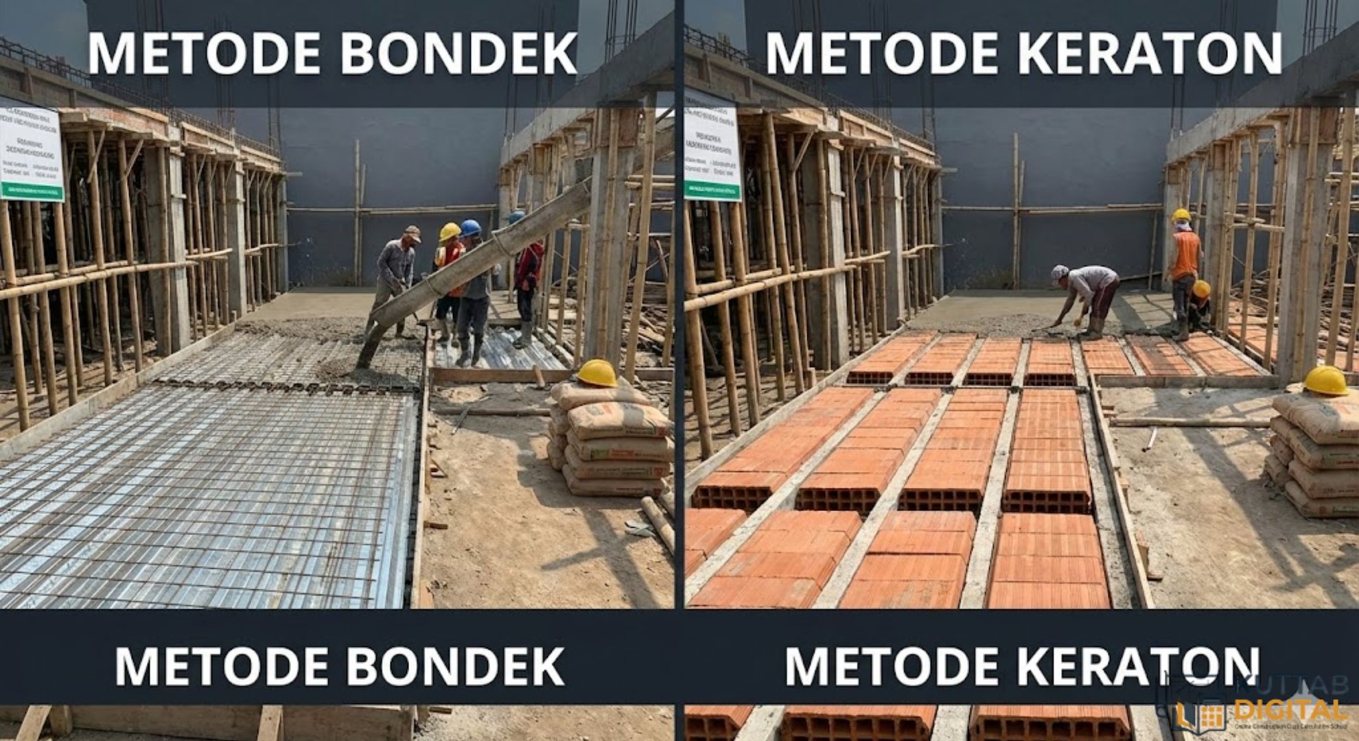 Biaya Ngedak Rumah Lantai 2 per Meter: Bondek vs Keraton 2025