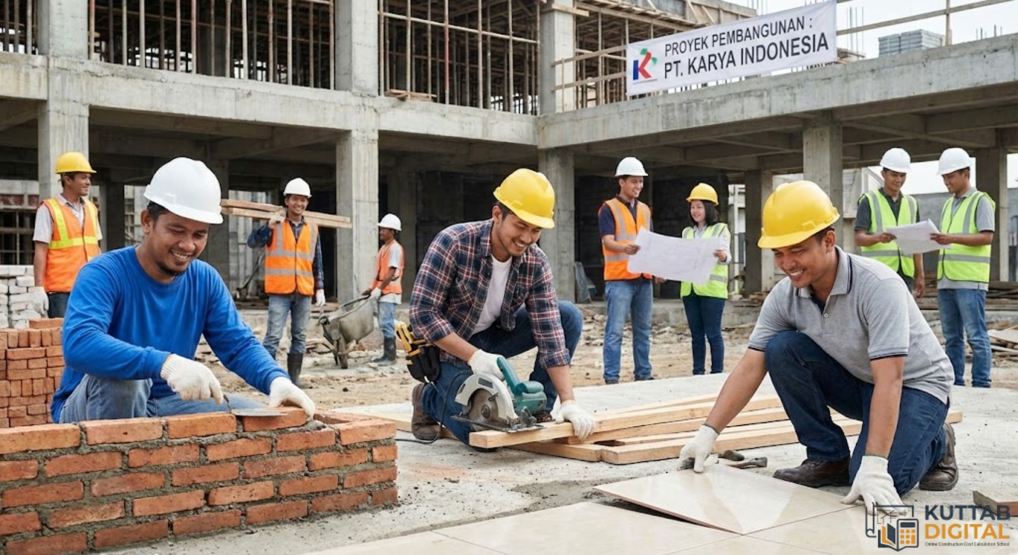 Upah Tukang Bangunan Harian dan Borongan 2025: Standar Terbaru