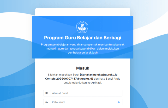 Syarat pendaftaran program guru belajar seri PPPK