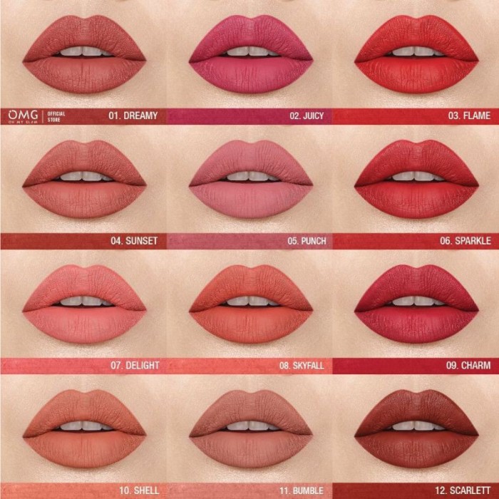 5 Rekomendasi Lipstik OMG untuk Kulit Sawo Matang