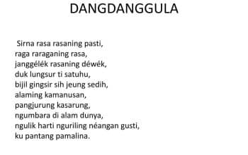 3 Contoh Pupuh Durma dan Liriknya dalam Bahasa Sunda