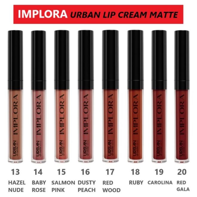 5 Warna Lipstik Implora untuk Kulit Sawo Matang agar Terlihat Fresh