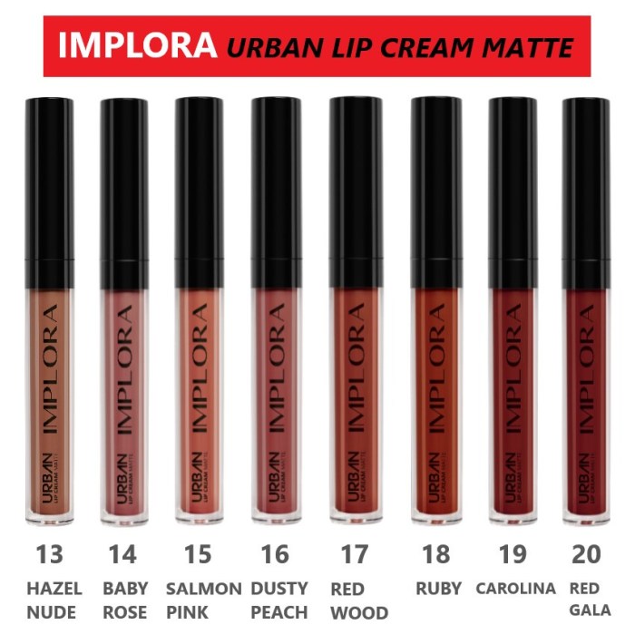 5 Warna Lipstik Implora untuk Kulit Sawo Matang agar Terlihat Fresh 2 5 Warna Lipstik Implora untuk Kulit Sawo Matang agar Terlihat Fresh
