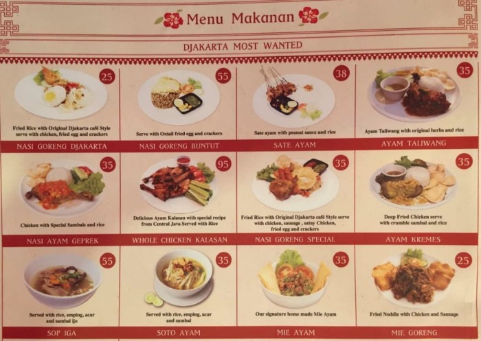 Daftar Menu Le Nusa Jakarta 2025 Lengkap & Harga 2 Daftar Menu Le Nusa Jakarta 2025 Lengkap dengan Harga Makanannya