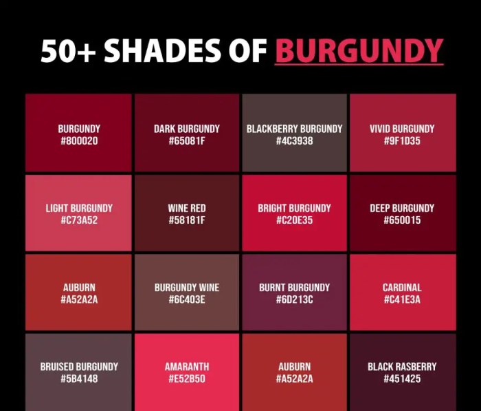 Warna Burgundy Seperti Apa? Ini Bedanya dengan Maroon 3 Warna Burgundy Seperti Apa? Ini Penjelasan dan Perbedaannya dengan Maroon