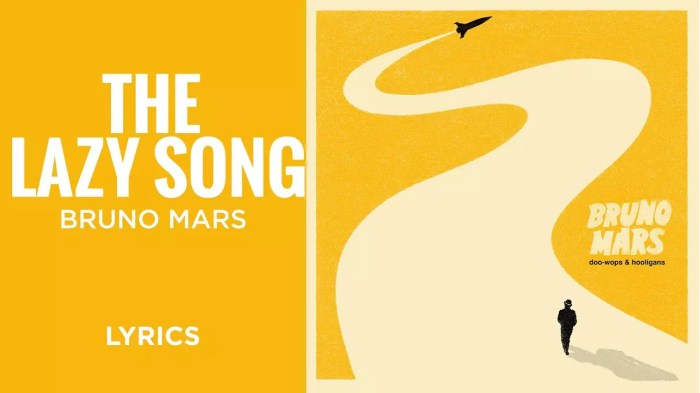 Makna Lagu The Lazy Song oleh Bruno Mars dan Liriknya