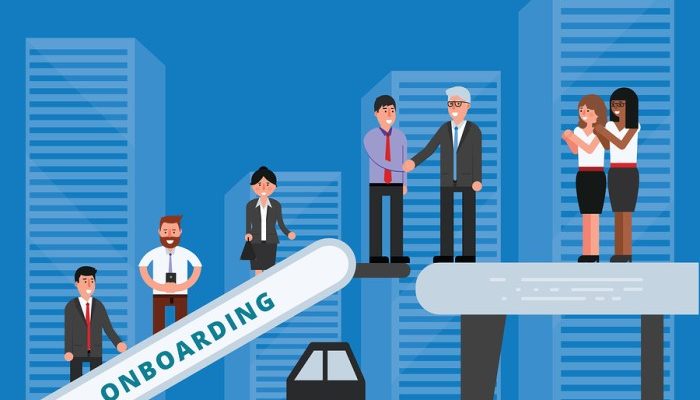 Onboarding employee importance process experience project graphic creating