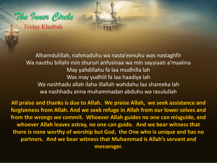 Innalhamdalillah Pembuka Ceramah Berbahasa Arab 2 Innalhamdalillah Nahmaduhu Wanasta'inuhu, Kalimat Pembuka Ceramah Berbahasa Arab