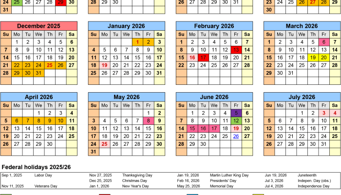 Informasi Kalender Pendidikan 2025/2026 untuk Tahun Ajaran Baru
