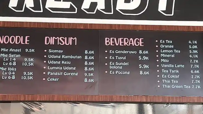 5 Menu Minuman Mie Gacoan yang Menyegarkan serta Harganya