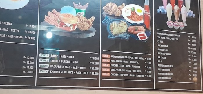 Menu Rocket Chicken 2025 Lengkap dengan Harganya