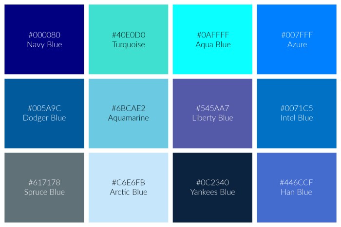 25 Turunan Warna Biru Populer dan Kode Warnanya 2 25 Turunan Warna Biru yang Populer Beserta Kodenya