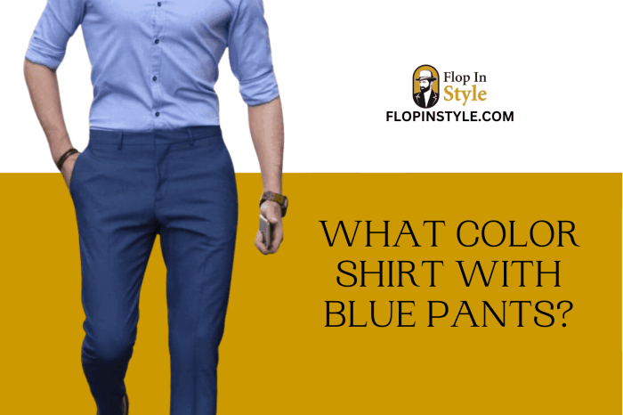Celana Biru Cocok dengan Baju Warna Apa? Panduan Gaya 4 Celana Biru Cocok dengan Baju Warna Apa? Inilah Panduan Warnanya