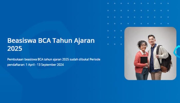 Beasiswa BCA 2026 Resmi Dibuka, Cek Persyaratan dan Cara Daftarnya