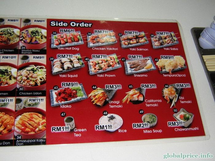 Malaysia food prices lumpur kuala cost dishes cafe if globalprice info en Harga Makanan di Malaysia untuk Referensi Wisatawan