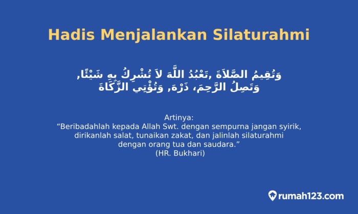 Silaturahmi memutuskan hadits hadist tentang dalil larangan ilustrasi ceramah memutus Hadits Tentang Silaturahmi yang Perlu Diketahui dan Dipahami oleh Umat Muslim