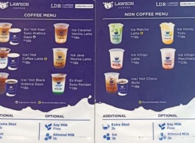 4 Rekomendasi Menu Minuman Lawson 2025 yang Nikmat dan Menyegarkan