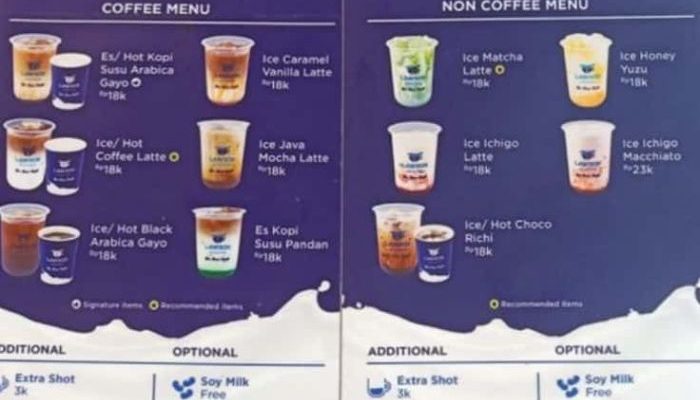 4 Rekomendasi Menu Minuman Lawson 2025 yang Nikmat dan Menyegarkan