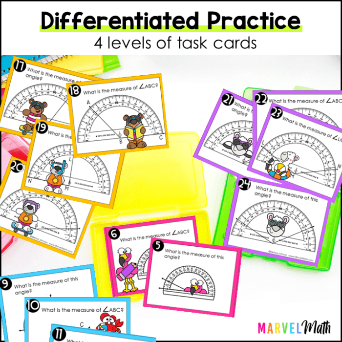Angles measuring protractor quiz grades standards teacherspayteachers 7 Soal Mengukur Sudut dengan Busur Derajat Kelas 4 Matematika dan Jawabannya