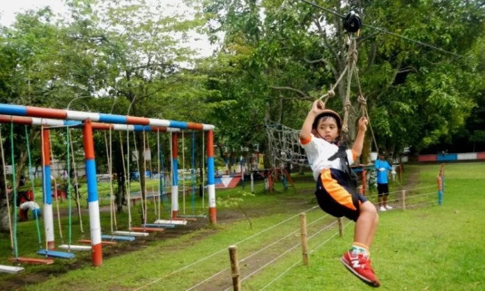 Wisata Alas Prambon Sidoarjo Outbound Seru untuk Anak 2 Wisata Alas Prambon Sidoarjo, Cocok untuk Outbound Anak-Anak