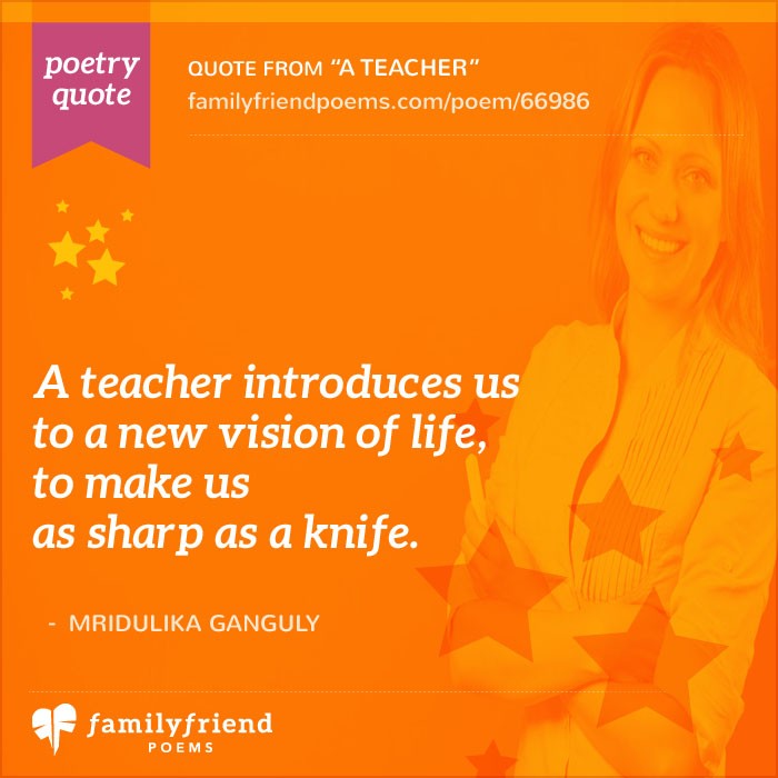 Teacher poems teachers thank quote familyfriendpoems 10 Puisi Bahasa Sunda tentang Guru yang Menyentuh Hati, Lengkap dengan Artinya