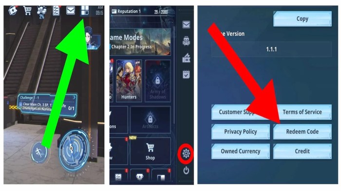 5 Cara Redeem Code Solo Leveling Arise Mudah! 4 5 Cara Redeem Code Solo Leveling Arise di Android, iOS, dan PC